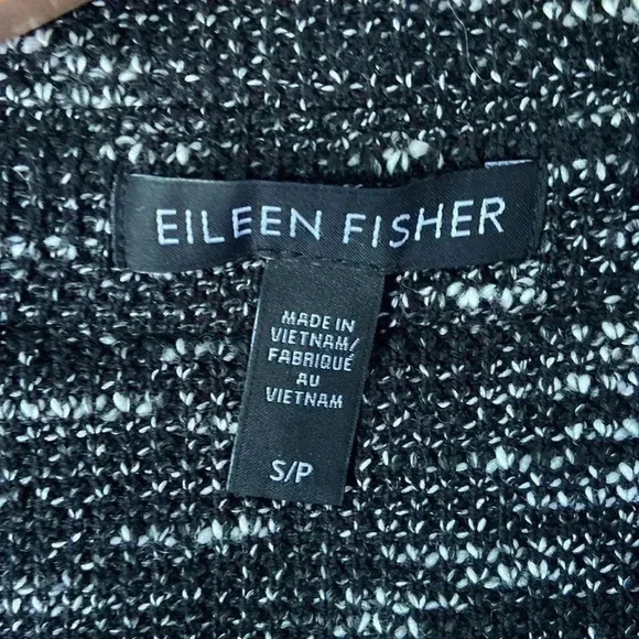 Eileen Fisher Tweed Organic Cotton Blend Blazer size S - Picture 6 of 7